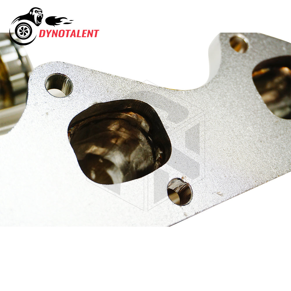 Dynotalent 3.0mm steam pipe T3/T4 Turbo Manifold for BMW M30 E30/E34/E28/E24/E9