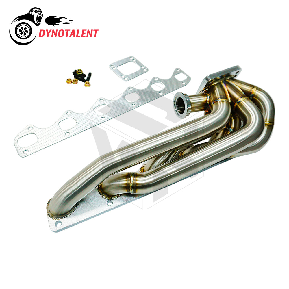Dynotalent 3.0mm steam pipe T3/T4 Turbo Manifold for BMW M30 E30/E34/E28/E24/E9