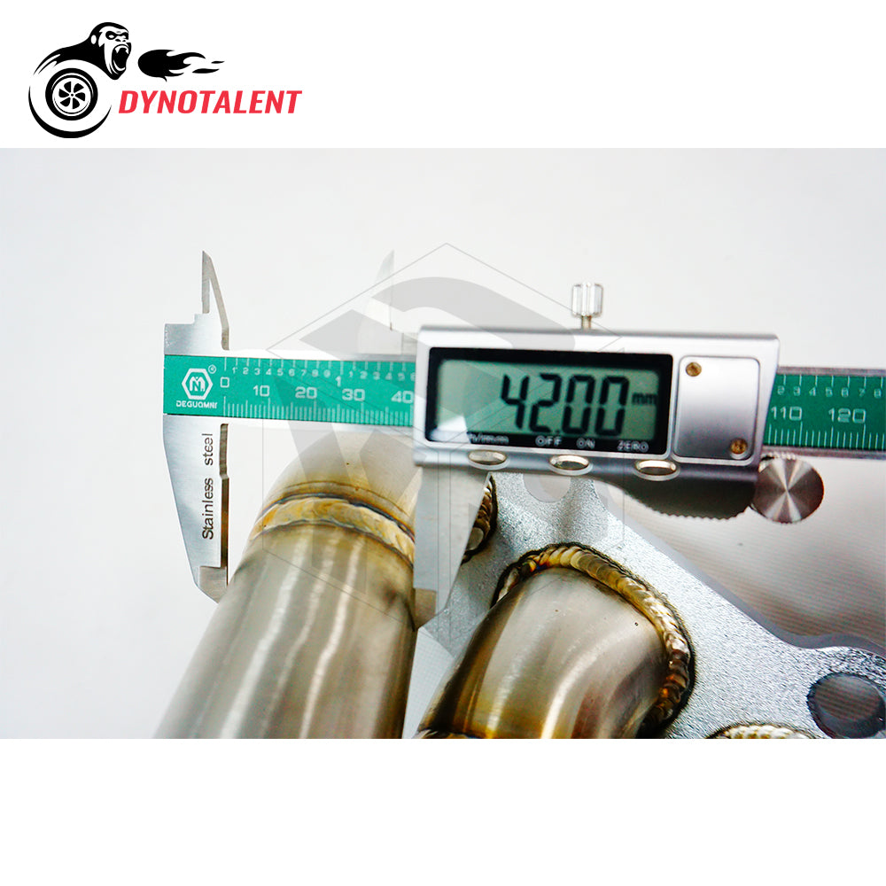 Dynotalent 3mm steam Pipe T4 Turbo MANIFOLD for TOYOTA 1JZGTE