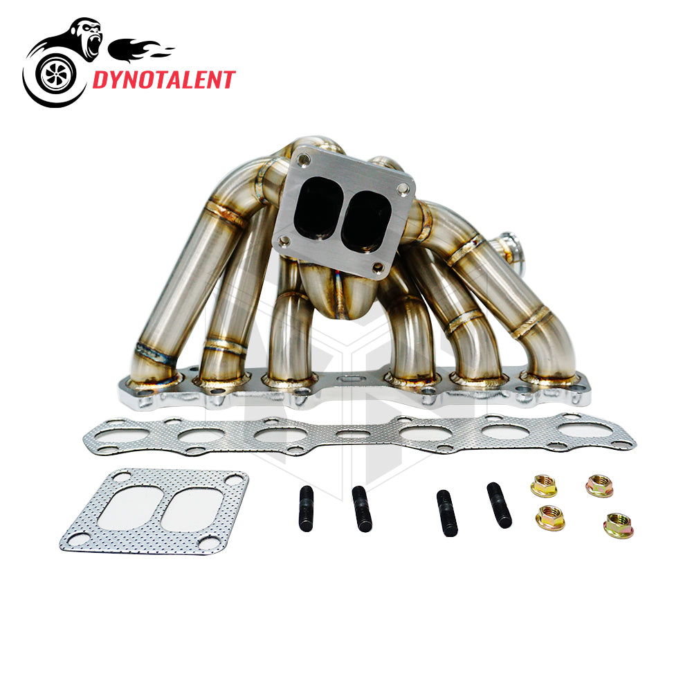 Dynotalent 3mm steam Pipe T4 Turbo MANIFOLD for TOYOTA 1JZGTE