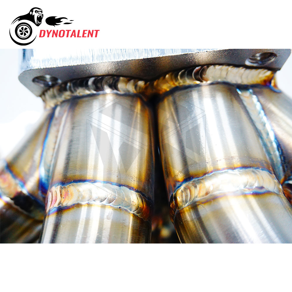 Dynotalent 3mm steam Pipe T4 Turbo MANIFOLD for TOYOTA 1JZGTE
