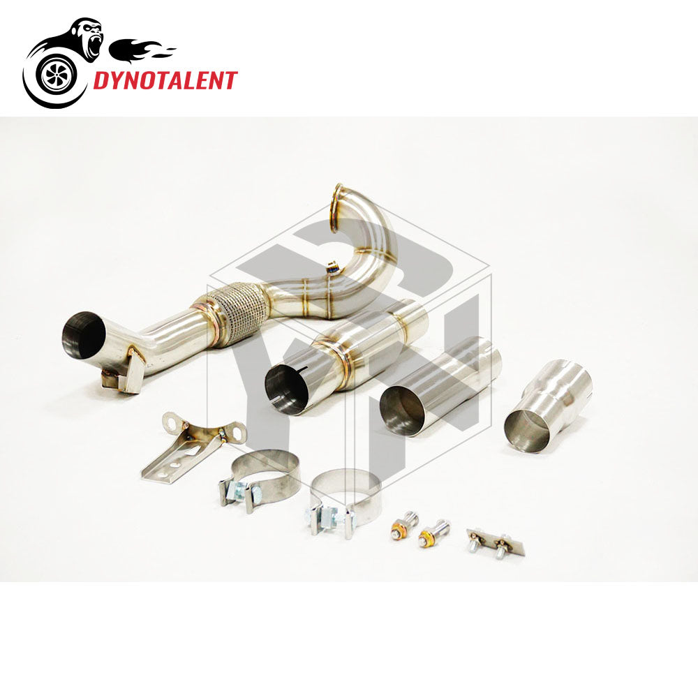 Dynotalent 200cell Sport Cat Downpipe For MK7 MK7.5 G TI A3 FWD 1.8T 2.0T Seat Leon Cupra 5F