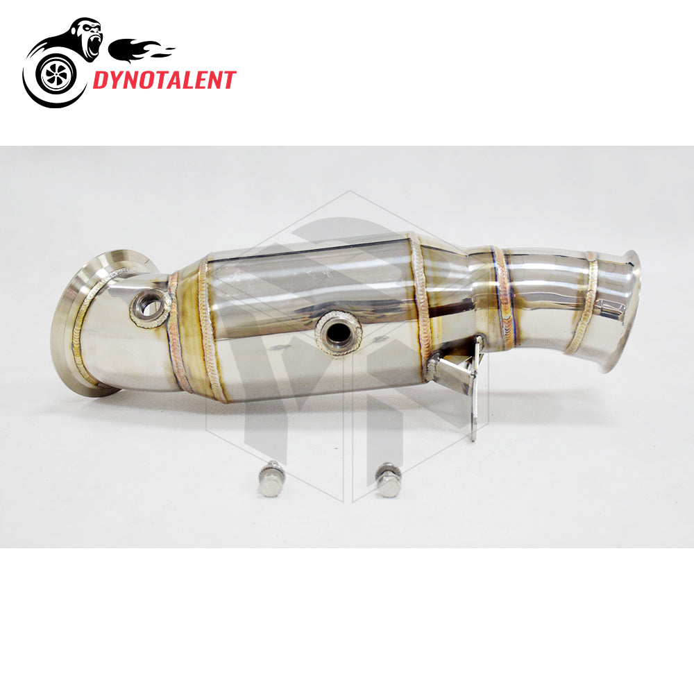 Dynotalent SS304 3.0'' Exhaust Decat Downpipe M2 F87 M235I F22 M135I F20 F21 2016-2019 N55