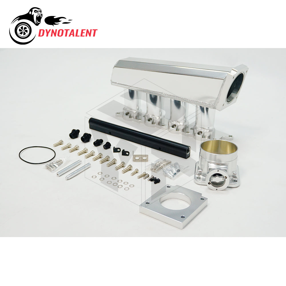 Dynotalent 90mm billet intake manifold for Mitsubishi EVO 4-9