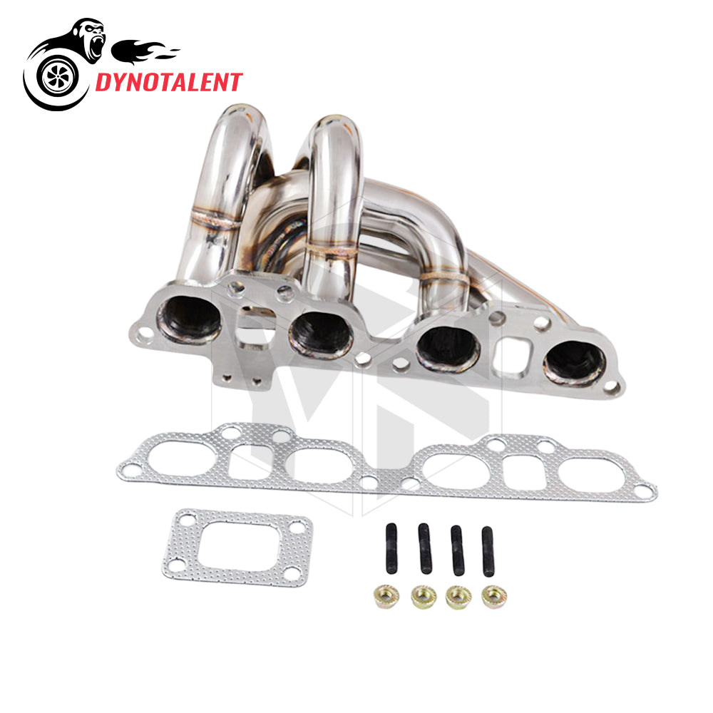 Dynotalent Bottom Mount T25 T28 Turbo Manifold for Nissan 180sx 200sx 240sx Silvia SR20DET 89-98