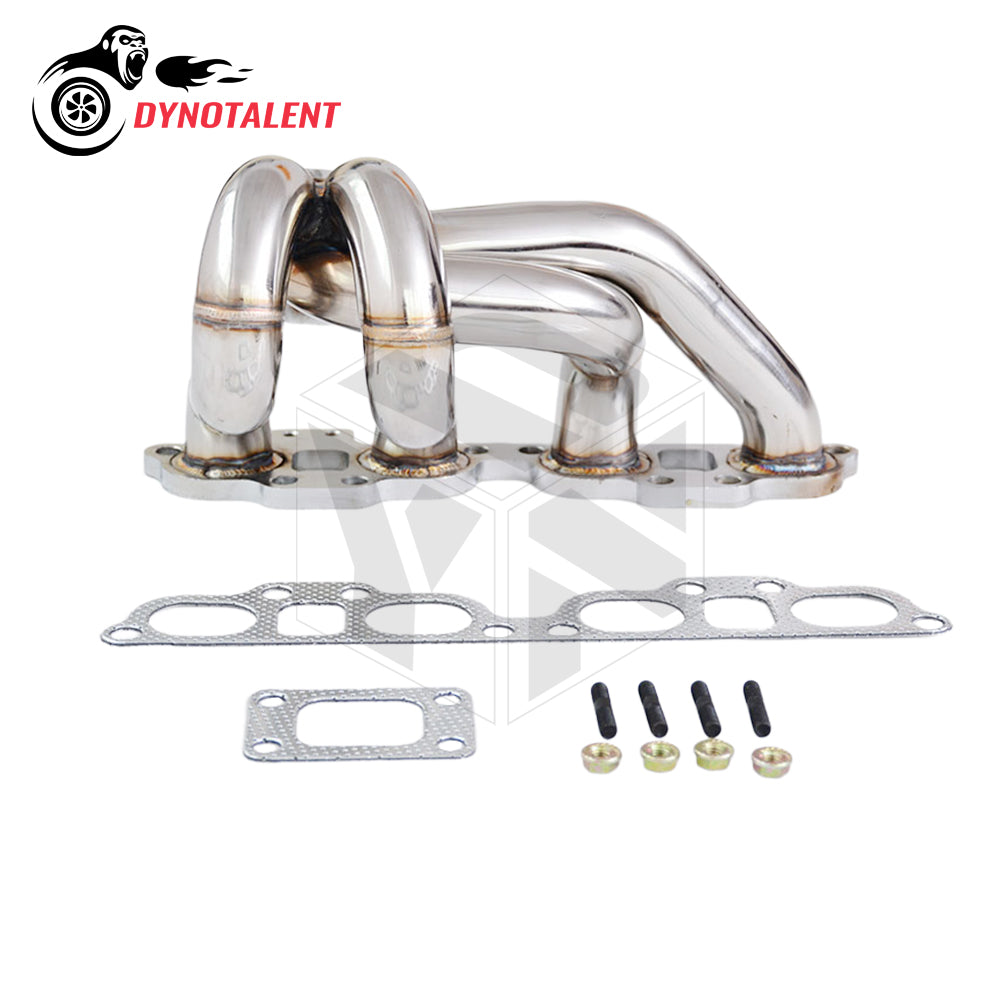 Dynotalent Bottom Mount T25 T28 Turbo Manifold for Nissan 180sx 200sx 240sx Silvia SR20DET 89-98