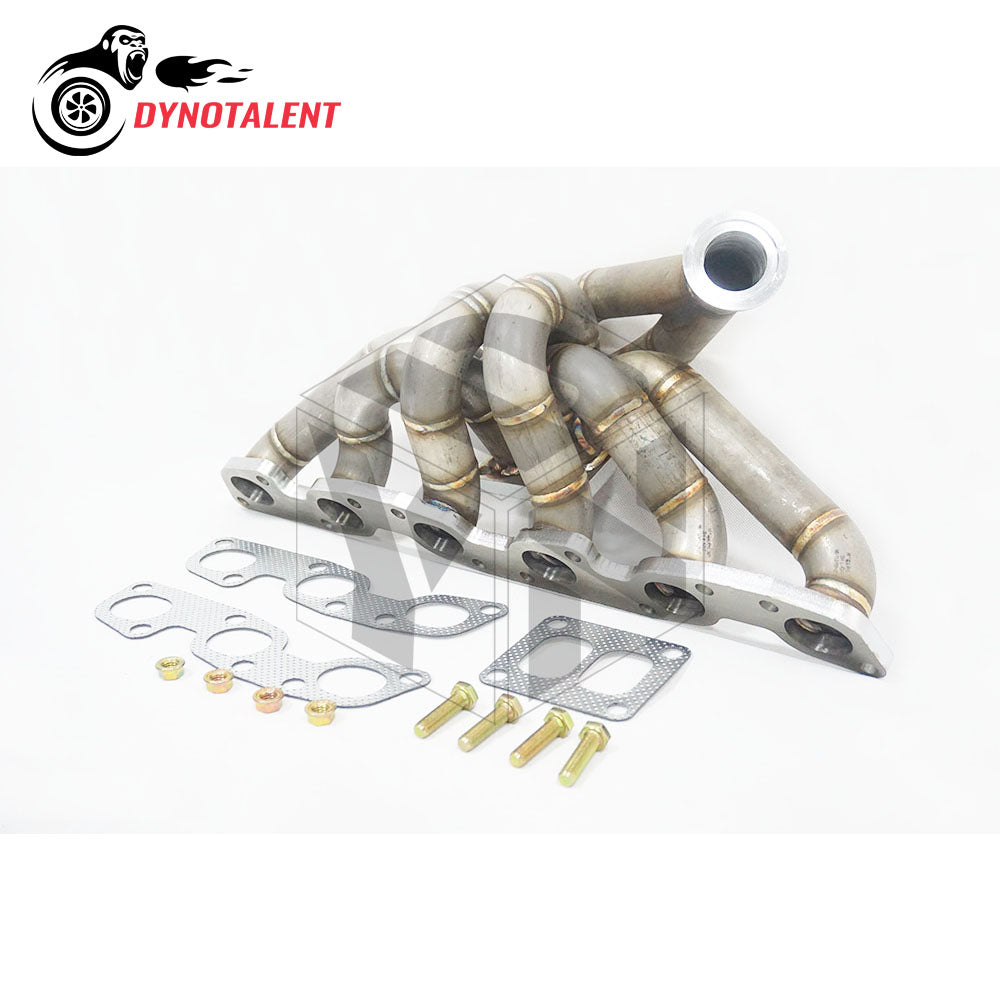 Dynotalent T4 Twin Scroll Turbo Manifold With 44mm Wastegate For Nissan Skyline GTR R33 R32 R34 RB26 RB26DET