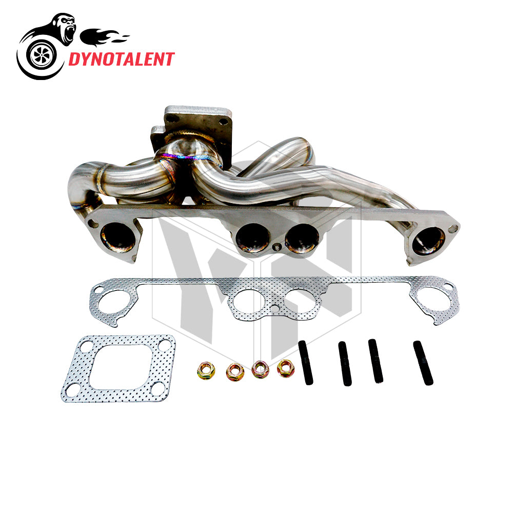 Dynotalent Full SS304 Collector Exhaust Manifold For Fiat Punto GT Turbo 1994-1998