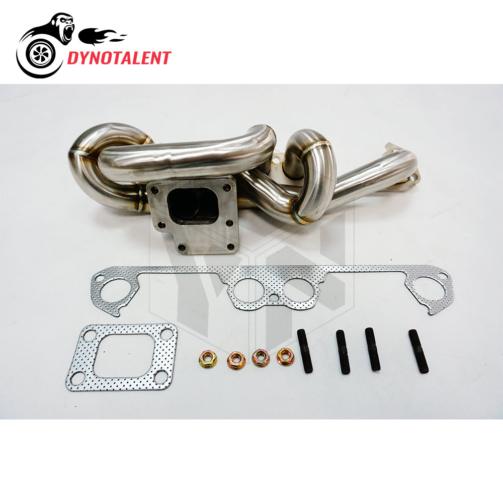 Dynotalent Full SS304 Collector Exhaust Manifold For Fiat Punto GT Turbo 1994-1998