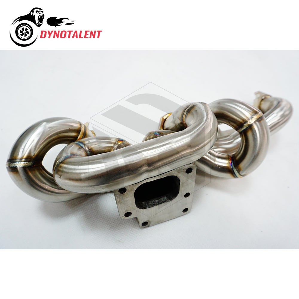 Dynotalent Full SS304 Collector Exhaust Manifold For Fiat Punto GT Turbo 1994-1998