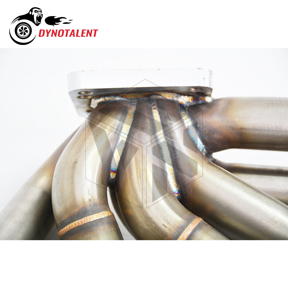 Dynotalent T3/T4 High Quality 3.0mm thick 42mm Sandblasting Turbo Manifold With 44mm Wastegate For BMW E30 E34 24V M50/M52/S50/S52