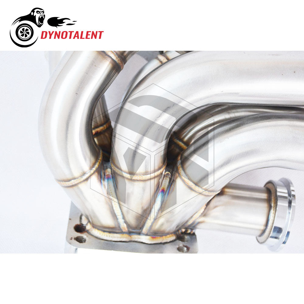 Dynotalent T3T4 3mm Thick Steam Pipe Turbo Manifold  With 44mm Wastegate For BMW M30 E30/E32/E34/E28/E24/E23/E9