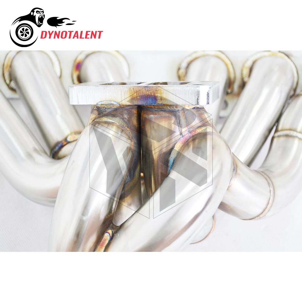 Dynotalent S304 T3 Twin Scroll Turbo Equel length Manifold With 44mm wastegate For TOYOTA Supra 2JZ-GTE 2JZ 1993-1997