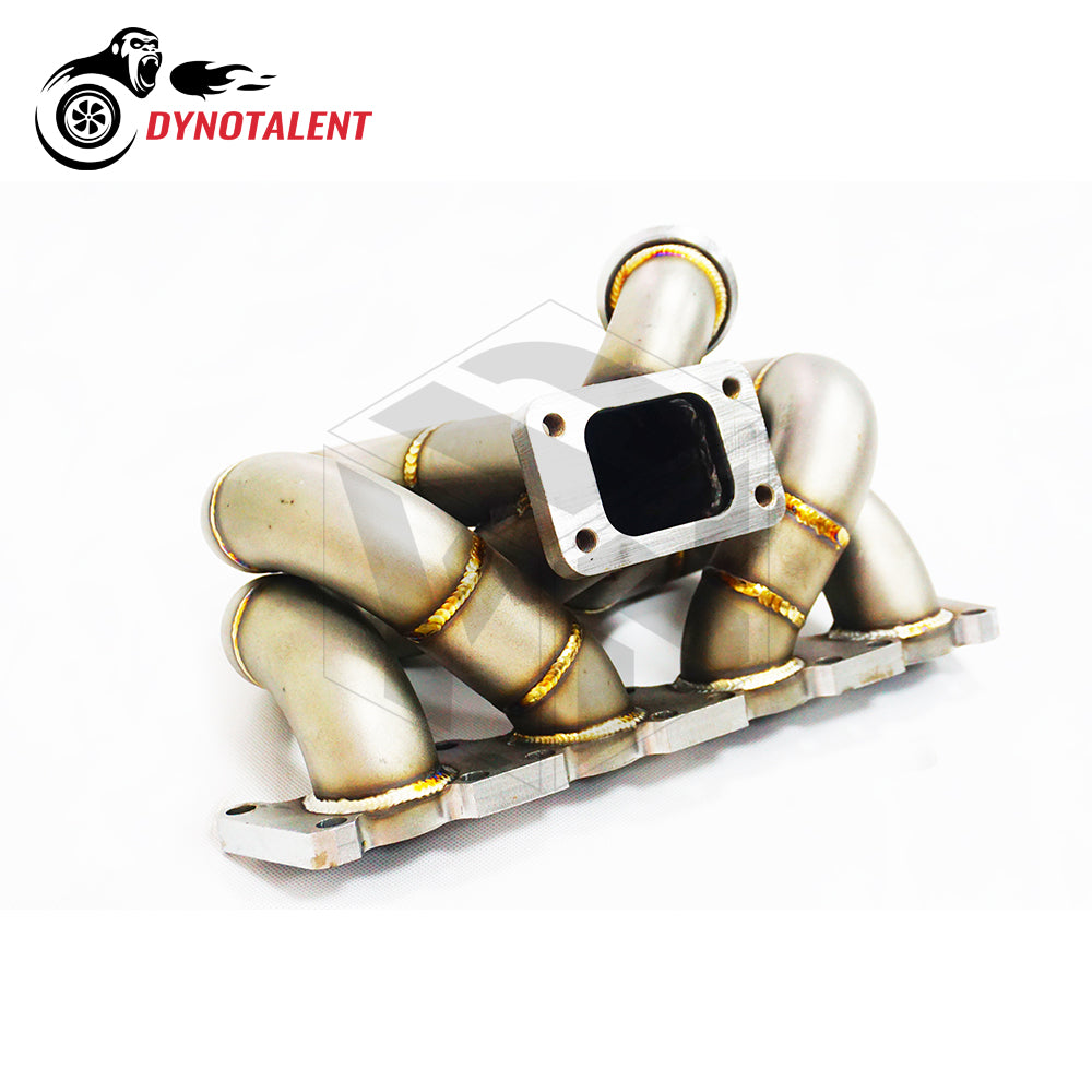 Dynotalent High Quality 3mm Thick schedule 48mm Turbo Manifold With 44mm Wastegate For A4 1.8L 1999-2004