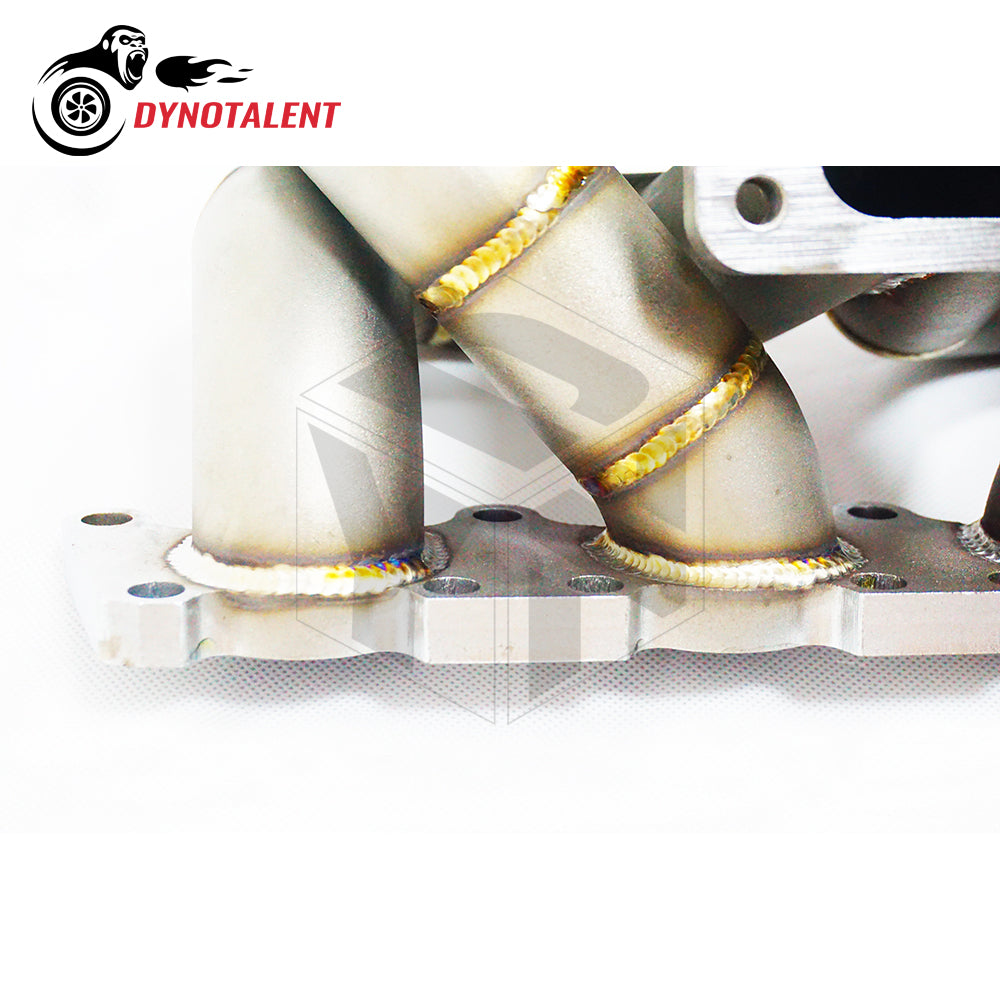 Dynotalent High Quality 3mm Thick schedule 48mm Turbo Manifold With 44mm Wastegate For A4 1.8L 1999-2004