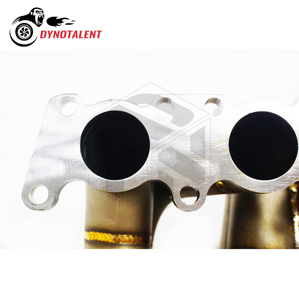 Dynotalent High Quality 3mm Thick schedule 48mm Turbo Manifold With 44mm Wastegate For A4 1.8L 1999-2004