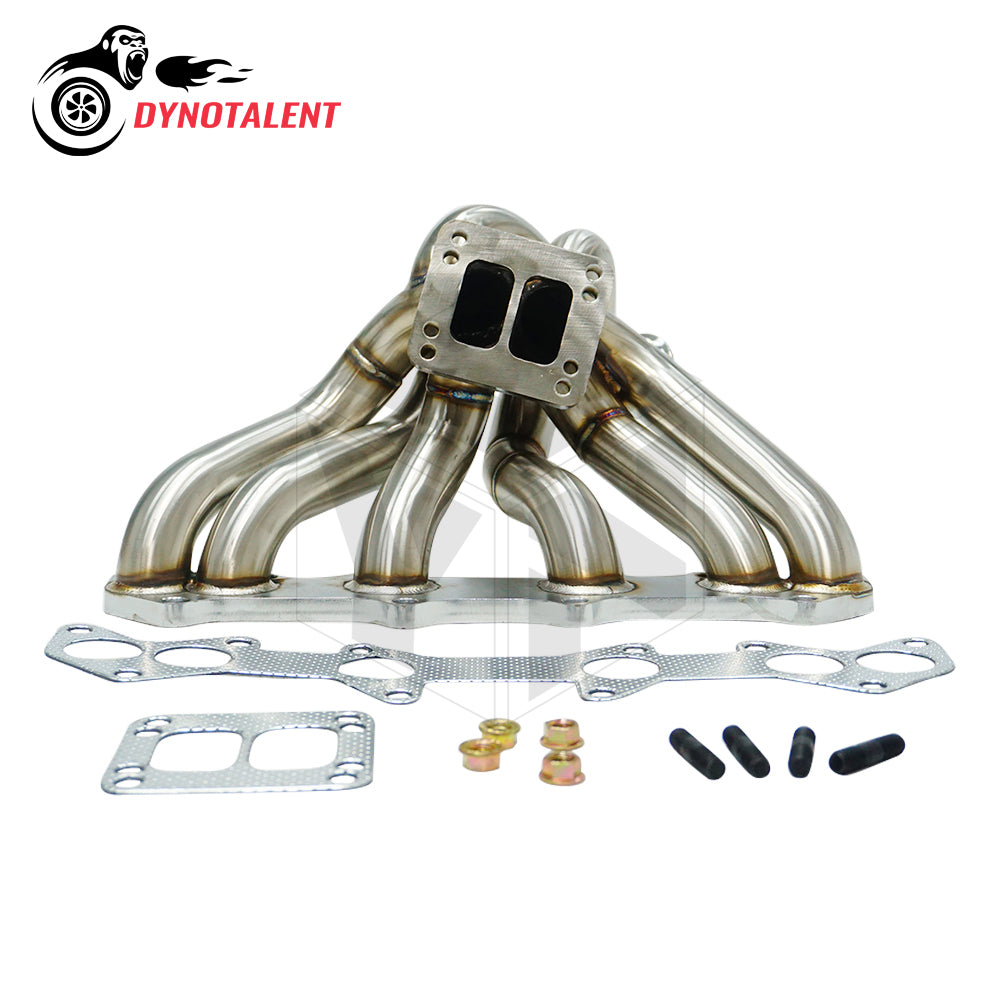Dynotalent 3mm steam pipe T3/T4 Twin scroll Manifold for Toyota 1JZGTE VVTI