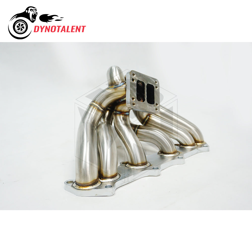 Dynotalent 3mm steam pipe T3/T4 Twin scroll Manifold for Toyota 1JZGTE VVTI