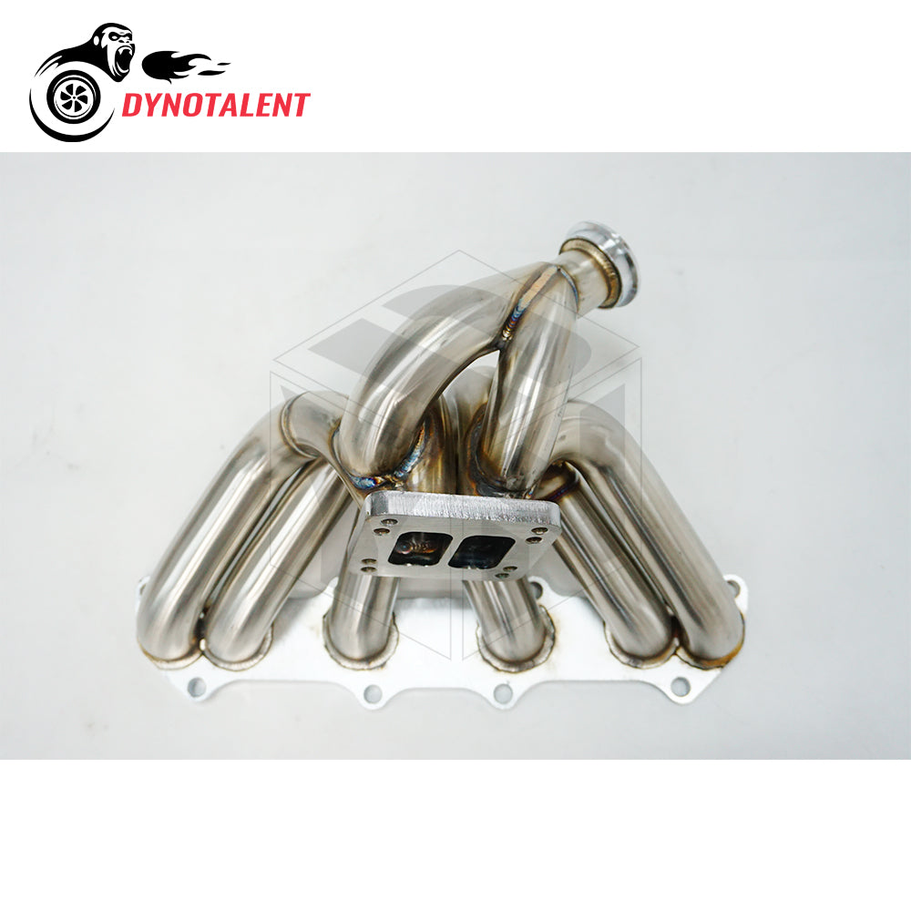 Dynotalent 3mm steam pipe T3/T4 Twin scroll Manifold for Toyota 1JZGTE VVTI