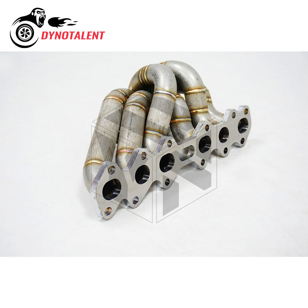 Dynotalent 3mm Thick schedule 40 Stainless Steel Equal Length T4 Turbo Manifold Supra 2JZGTE 2JZ-GTE 2JZ GTE 1993-1998