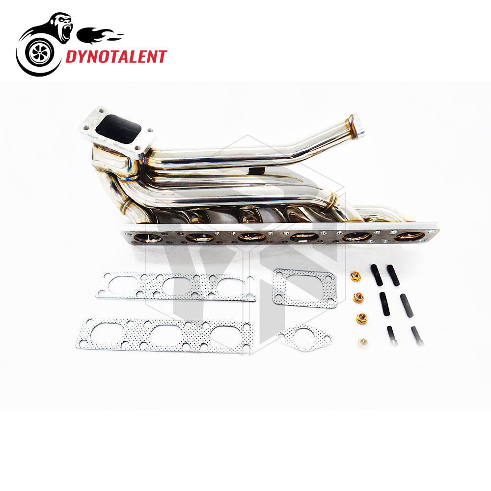 Dynotalent T38 T04E SS304 Top Mount Exhaust Manifold For BMW E36 325I 328I 3 Series 1992-1998