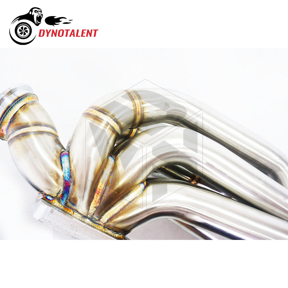 Dynotalent Tube Thick Steam Pipe 3.0mm TOP MOUNT Turbo Manifold +44mm V band Wastegate For E36 T4 M50 M52 S50 S52 1992- 98