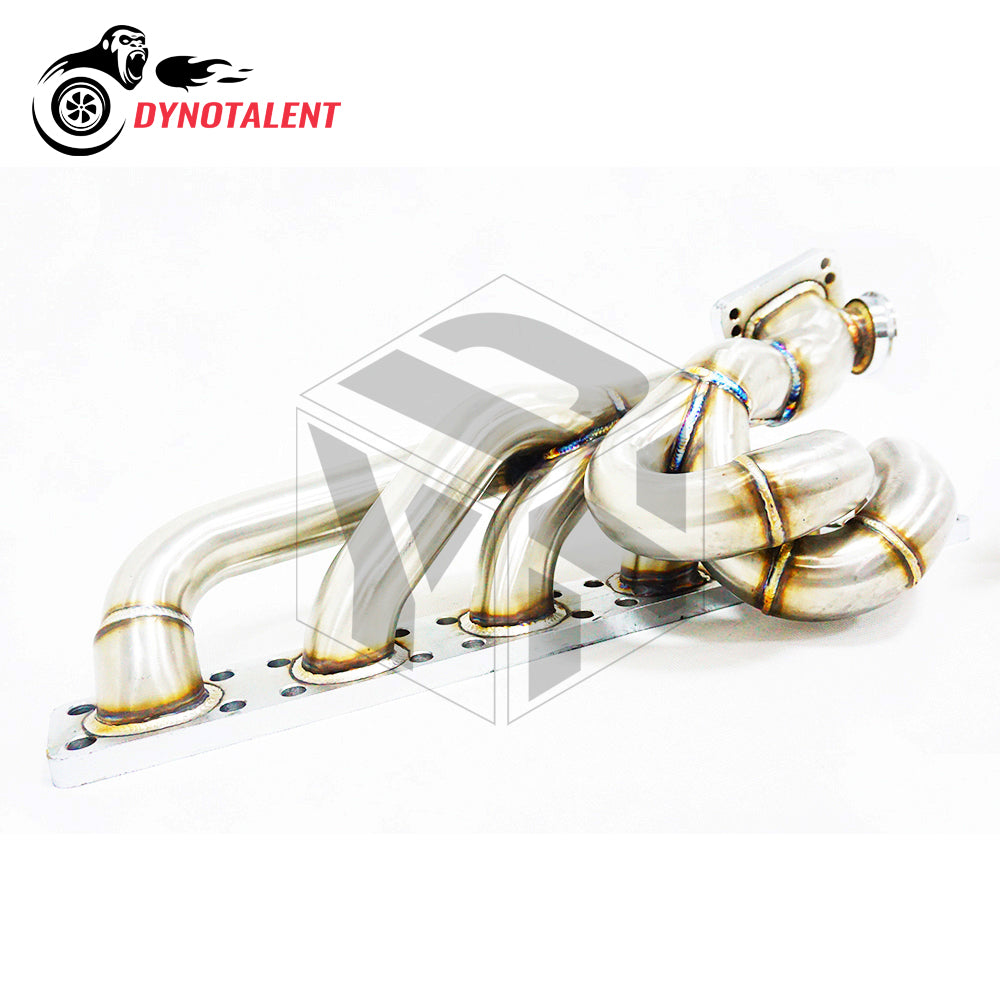 Dynotalent T3T4 Flange 42mm OD 3.0mm Thick TOP MOUNT Exhaust Manifold For E36 M50 M52 S50 S52 E36 E39 1999-2001