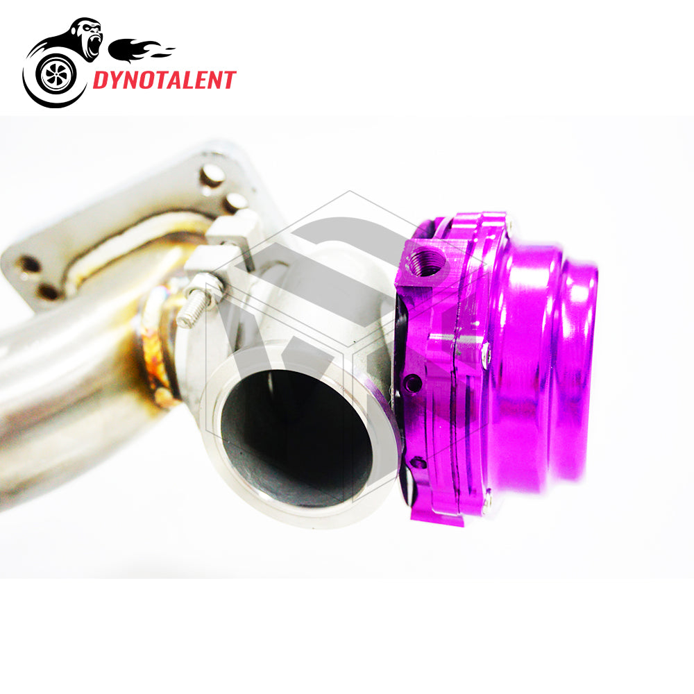 Dynotalent T3T4 OD 42mm 3.0mm Thick TOP MOUNT Exhaust Manifold With 44mm Wastegate For E36 M50 M52 S50 S52 E36 E39 1999-2001