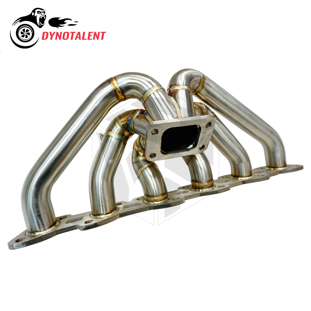 Dynotalent T4 TWIN SCROLL Turbo Manifold Stainless Steel 304 for Nissan Skyline S13 S14 RB20 RB25 240sx 1989-1999