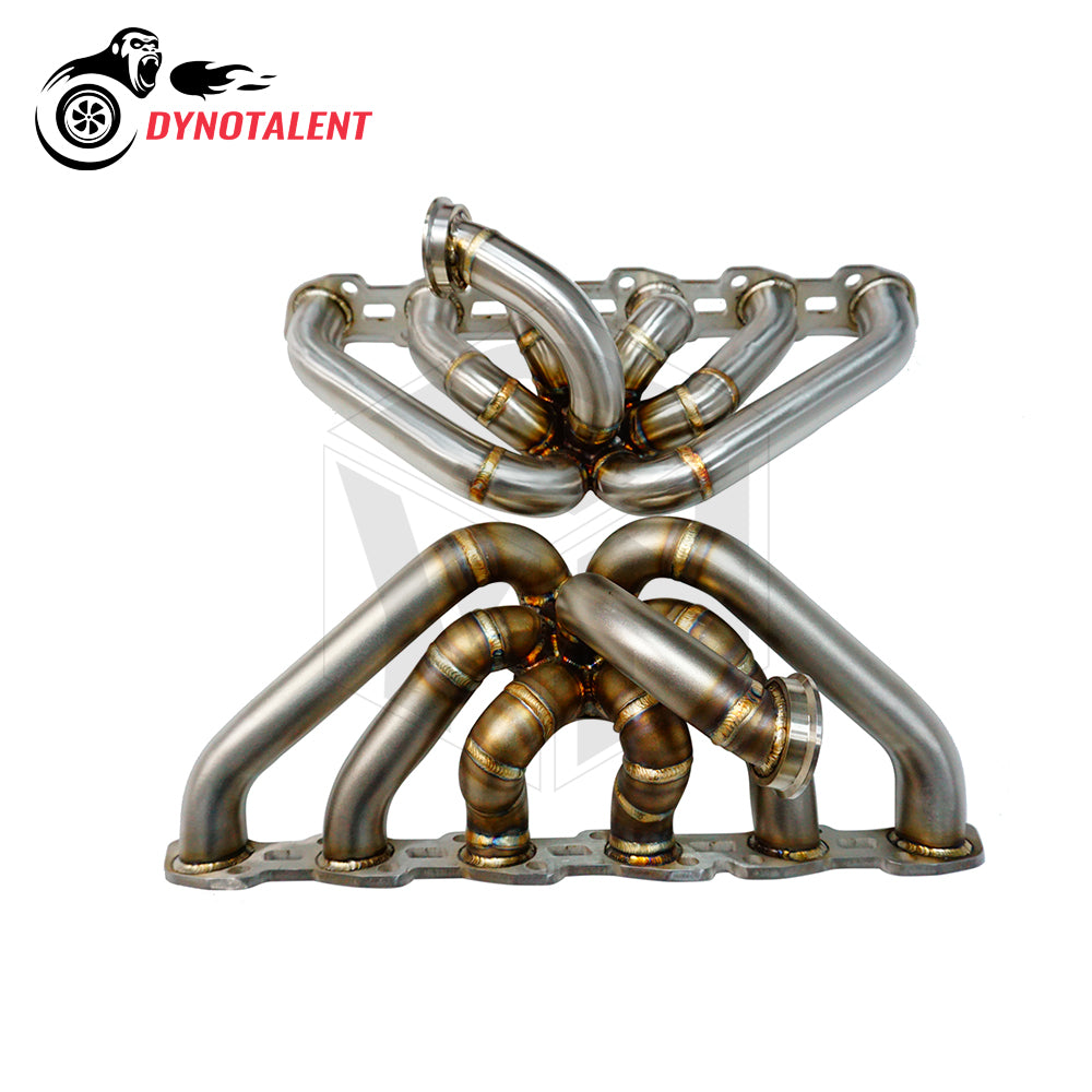 Dynotalent T4 TWIN SCROLL Turbo Manifold Stainless Steel 304 for Nissan Skyline S13 S14 RB20 RB25 240sx 1989-1999