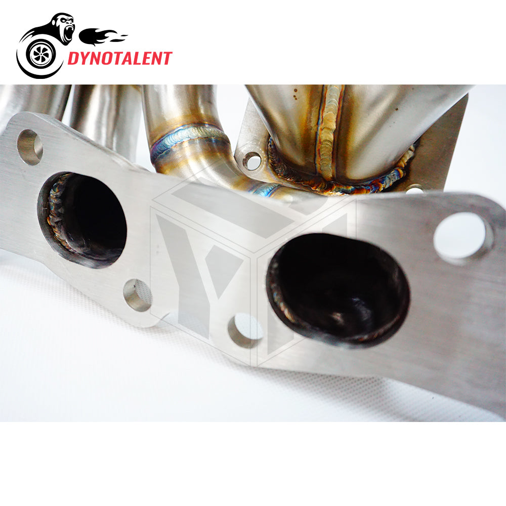 Dynotalent 42mm STAINLESS STEEL T3 Exhaust Low Mount Turbo MANIFOLD For RB20 RB25 Skyline R32 R33 R34 RB20DET