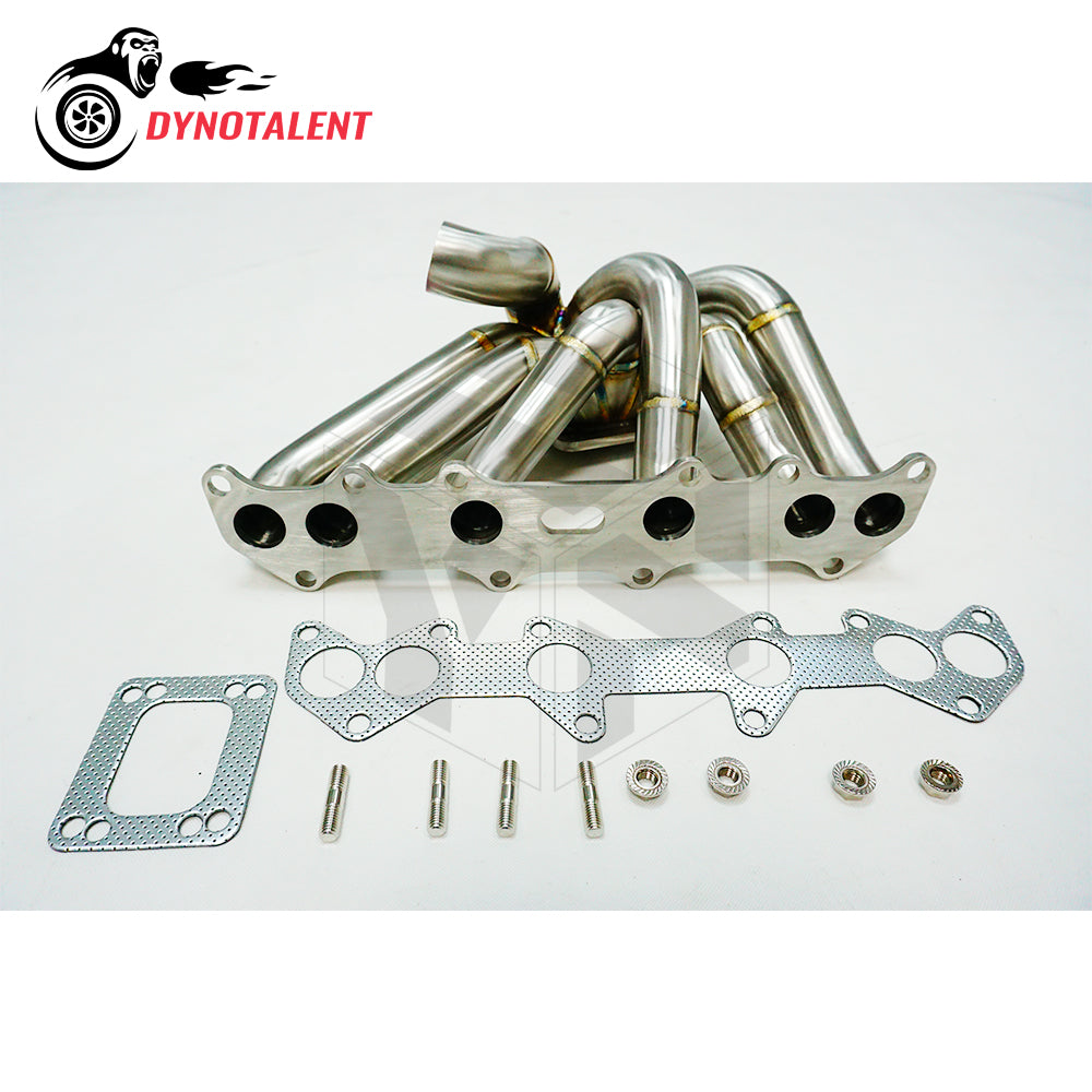 Dynotalent 3mm UPGRADE T3T4 Flange STEAM PIPE MANIFOLD For 1JZGTE 1JZ VVTI 1989-1993