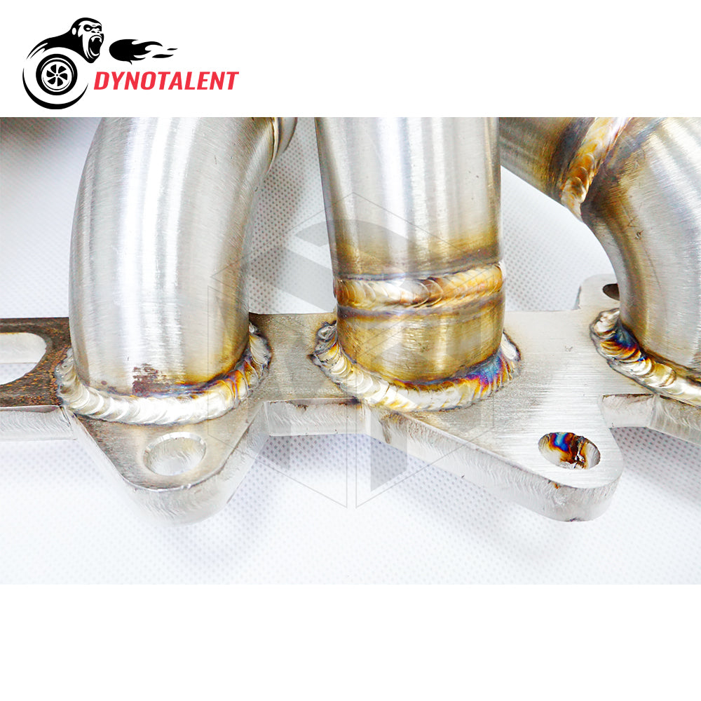 Dynotalent 3.0mm steam pipe T4 Divided equal length Turbo Manifold for Toyota Supra 2JZ-GTE 1993-1998