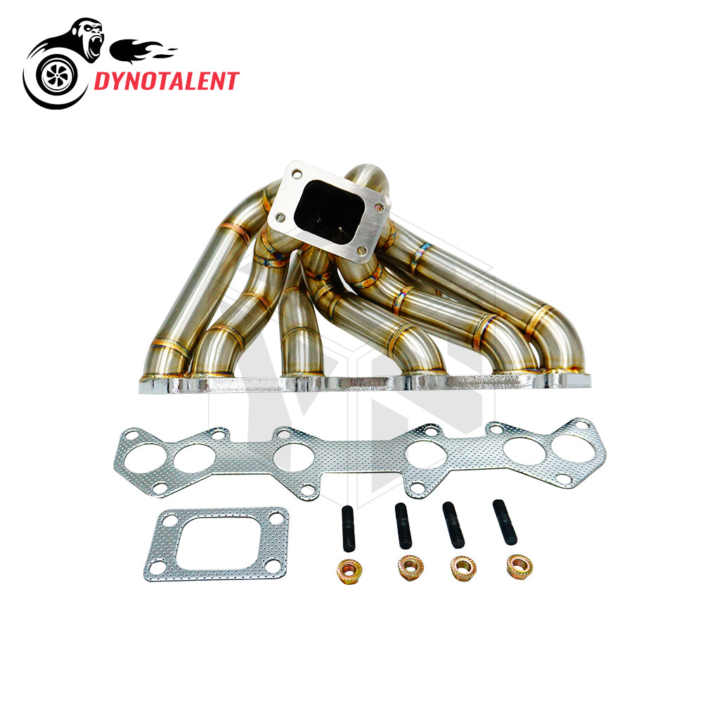 Dynotalent 3mm steam pipe T3 Turbo manifold for Toyota 1JZGTE VVTI