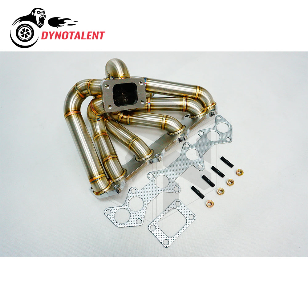 Dynotalent 3mm steam pipe T3 Turbo manifold for Toyota 1JZGTE VVTI