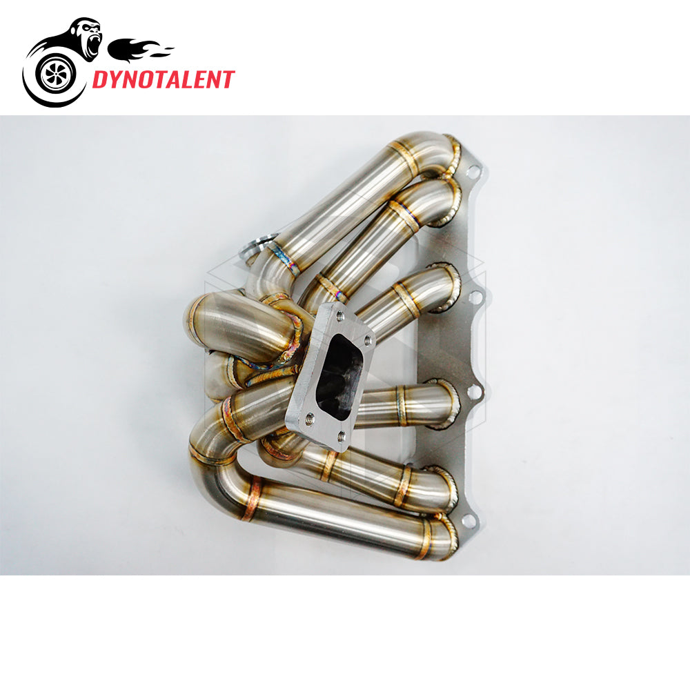 Dynotalent 3mm steam pipe T3 Turbo manifold for Toyota 1JZGTE VVTI