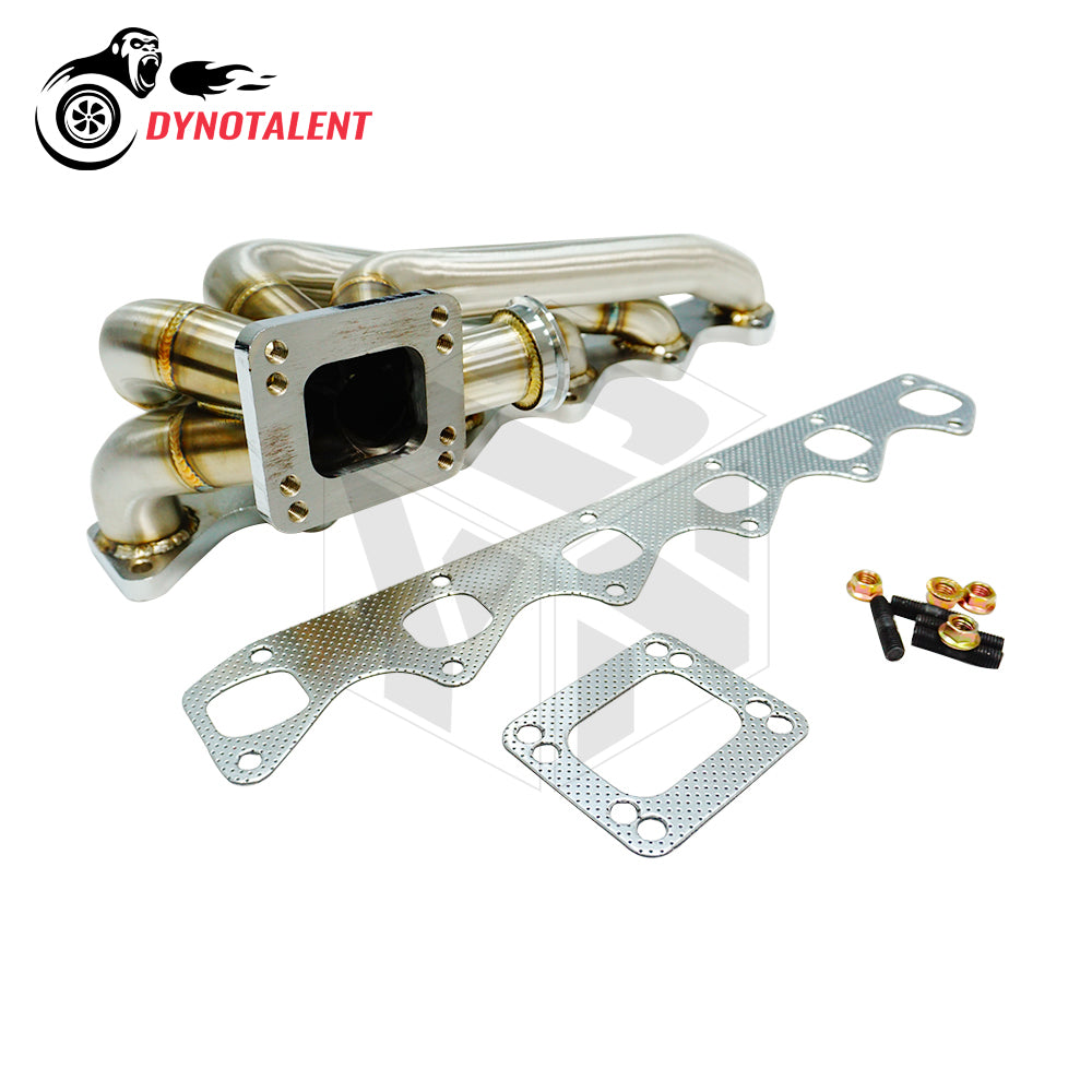 Dynotalent 3.0mm steam pipe T3/T4 Turbo Manifold  for BMW M30 E30/E34/E28/E24/E9