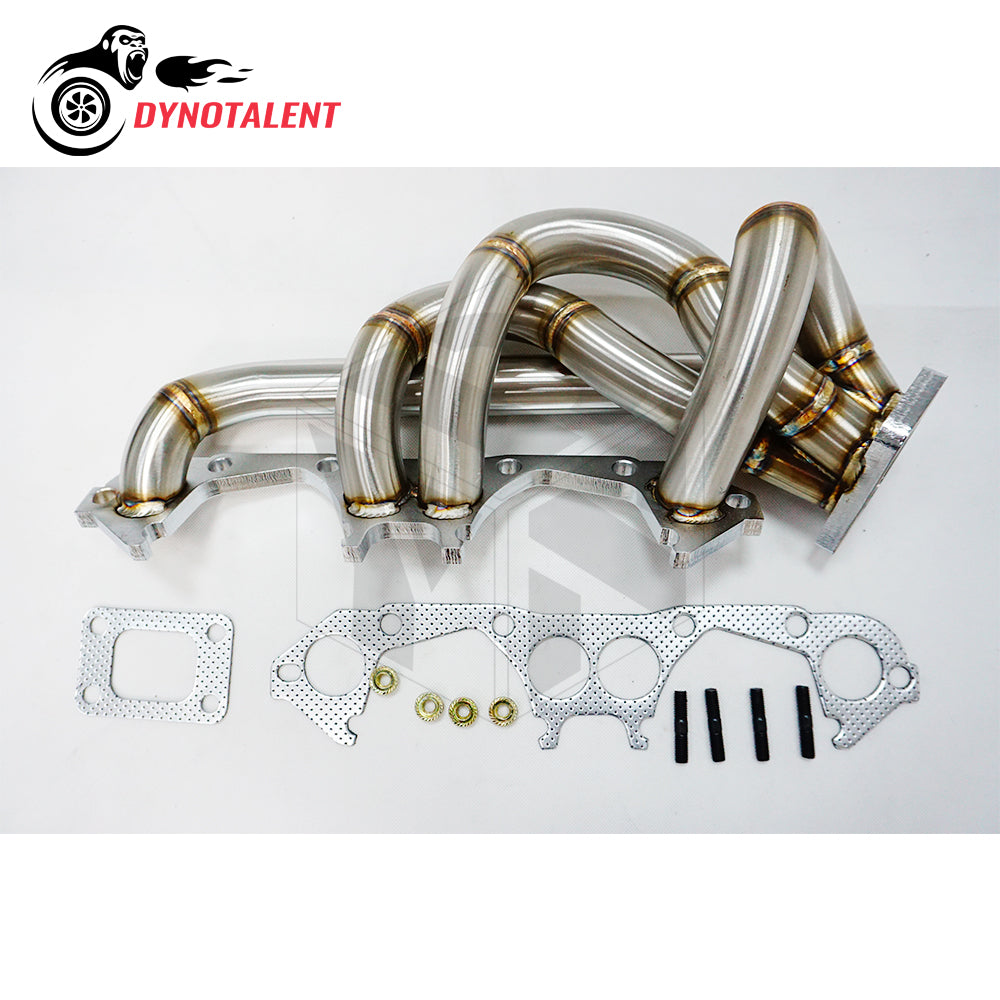 Dynotalent 35mm Turbo Stainless Steel 304 Exhaust Manifold OD Renault Super 5 GT 5GT 1.4L T25 1985-1991