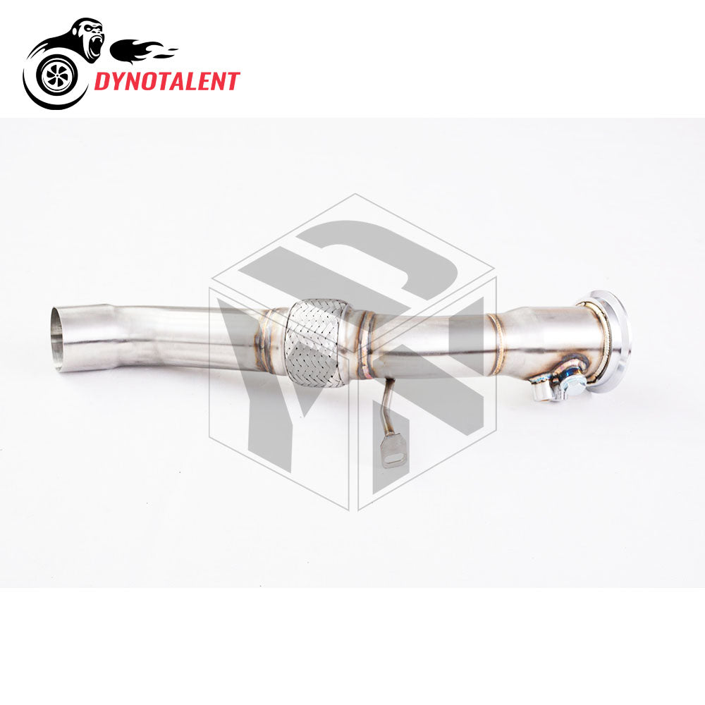 Dynotalent SS304 Exhaust Catless Dowpipe For BMW E90 E60 330D 325D 530D M57 N2