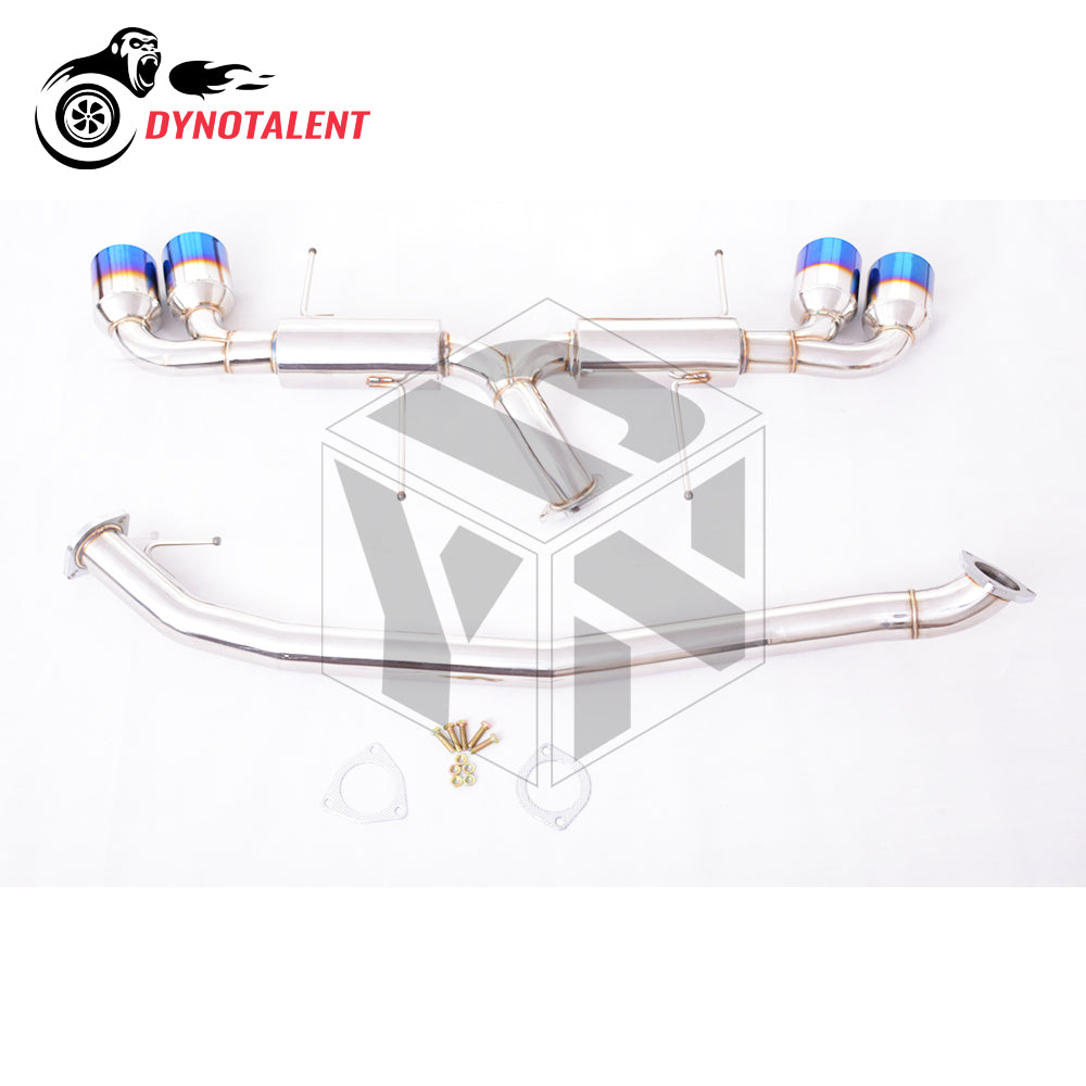 Dynotalent SS304 3.0'' Exhaust Catback for NISSAN GTR GT-R R35 2008-2019