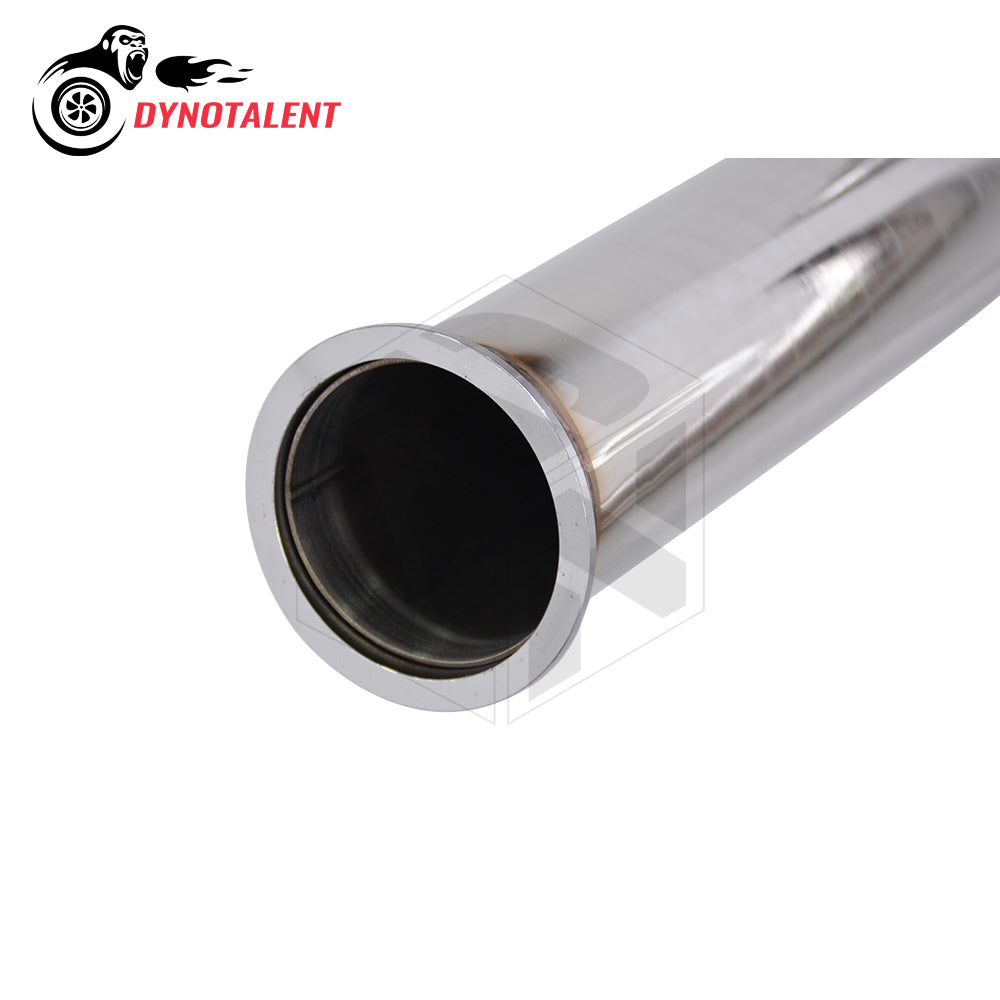 Dynotalent Stainless Steel 304 High Flow 3'' Turbo Catless Exhaust Downpipe VW GOLF mk5 MK6 AUDI A3 2006-2011