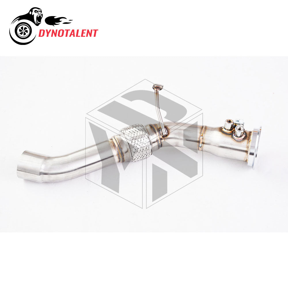 Dynotalent SS304 Exhaust Catless Dowpipe For BMW E90 E60 330D 325D 530D M57 N2