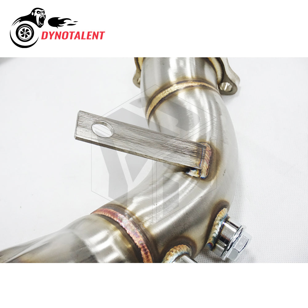 Dynotalent SS304 Long Tube Exhaust Header For AUDI B8 3.0T S4 and S5 A7 A8 Q5 SQ5 3.0 TFSI V6