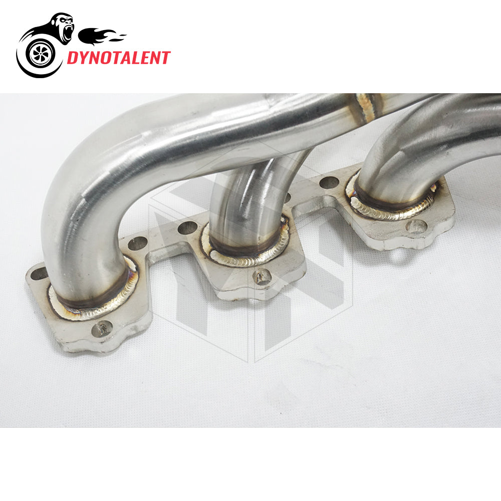 Dynotalent SS304 Long Tube Exhaust Header For AUDI B8 3.0T S4 and S5 A7 A8 Q5 SQ5 3.0 TFSI V6