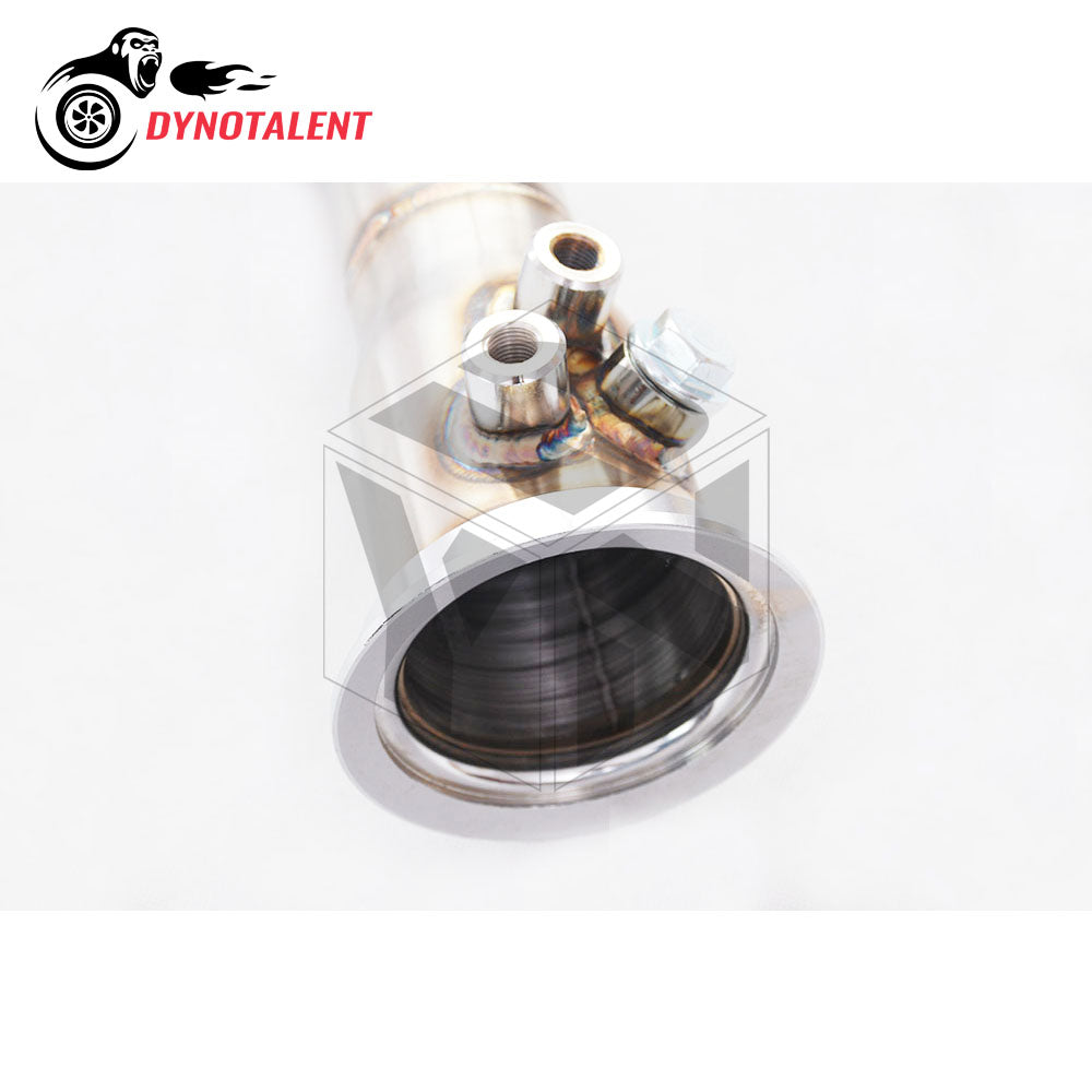 Dynotalent SS304 Exhaust Catless Dowpipe For BMW E90 E60 330D 325D 530D M57 N2