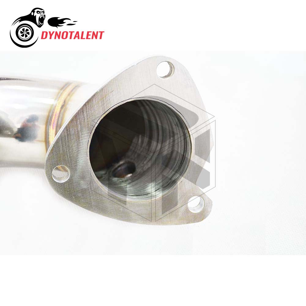 Dynotalent  3.0'' High Flow 200 cell Metal Sports Cat with Downpipe S3 8L & TT 8N Seat Le on 1.8T