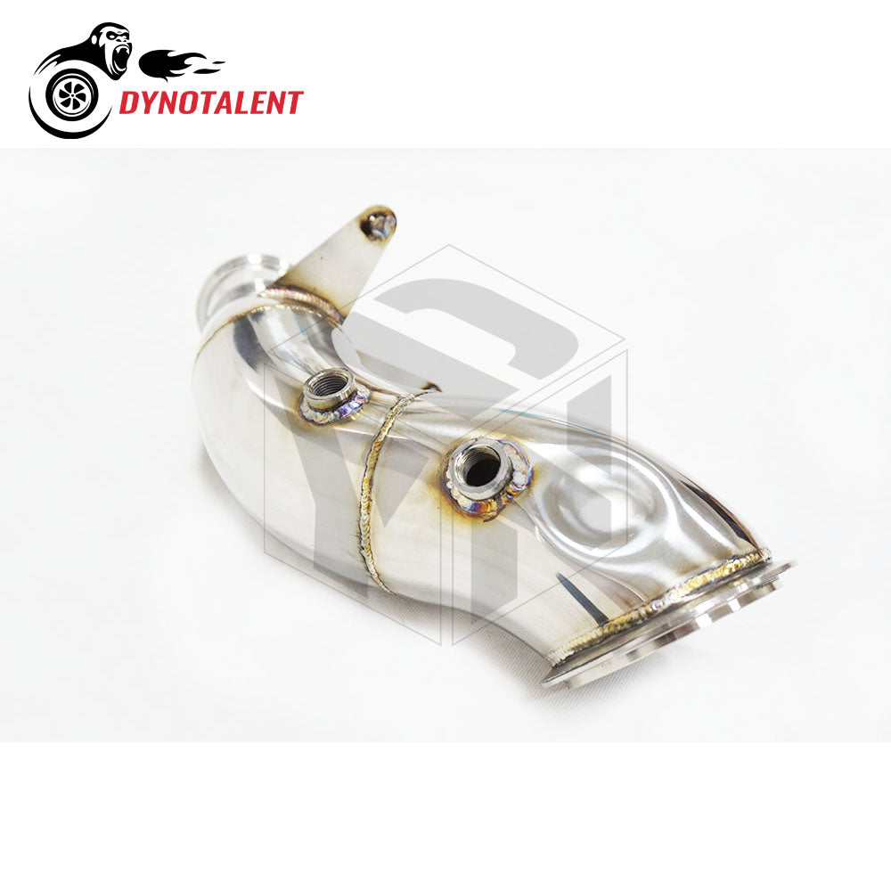 Dynotalent 4.0'' SS304 Catless Downpipe For N55 F20 F22 F23 F32 F33 F36 135I 335I 435I M235I 2013+