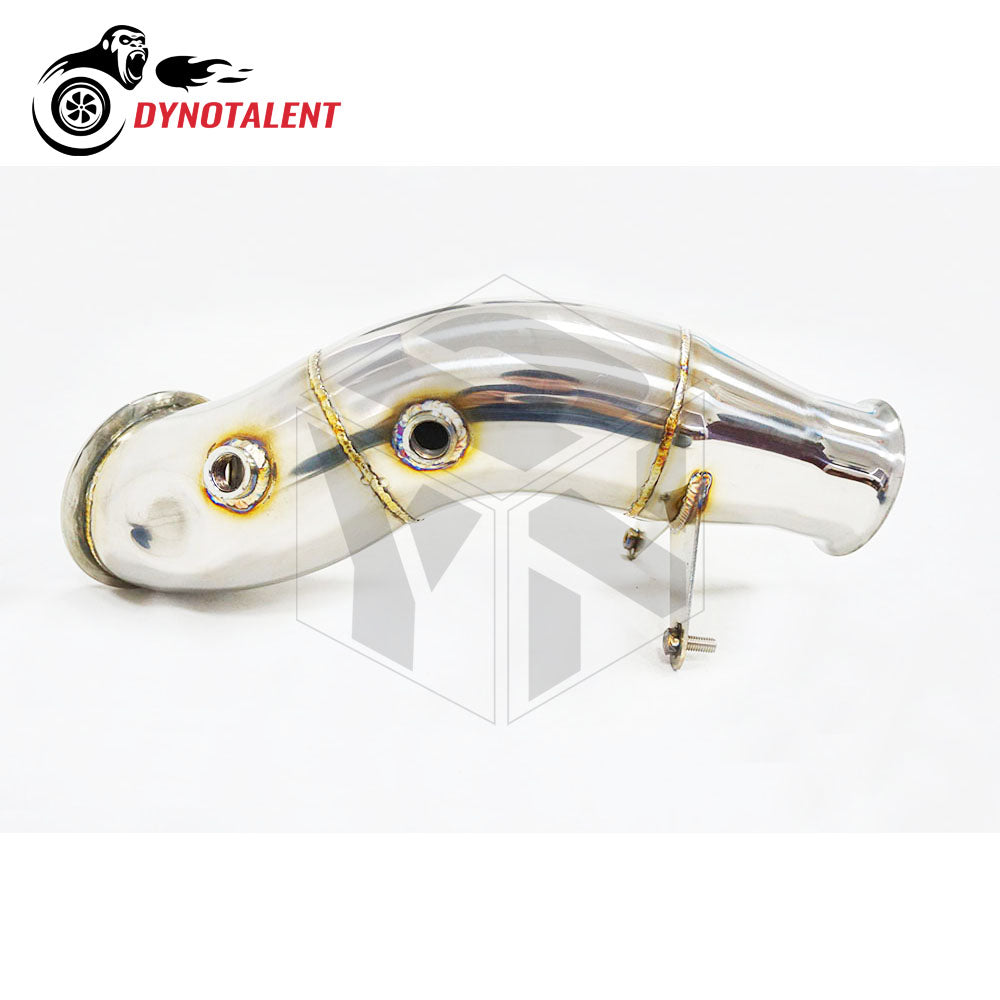 Dynotalent 4.0'' SS304 Catless Downpipe For N55 F20 F22 F23 F32 F33 F36 135I 335I 435I M235I 2013+