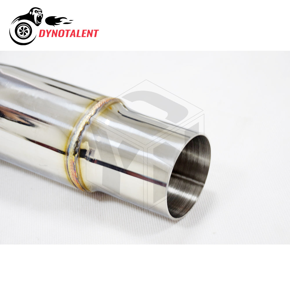 Dynotalent 3.0'' SS304 Stainless Catless Turbo Downpipe for A3 S3 8V TT / MK7 R 2.0 TFSI 2014+