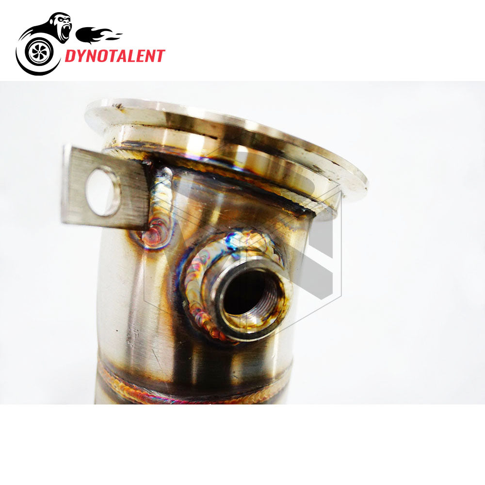 Dynotalent 3.0'' New Design High-Performance Catless Downpipe For BMW S63 F85 F86 X5M X6M 4.4T 2015+